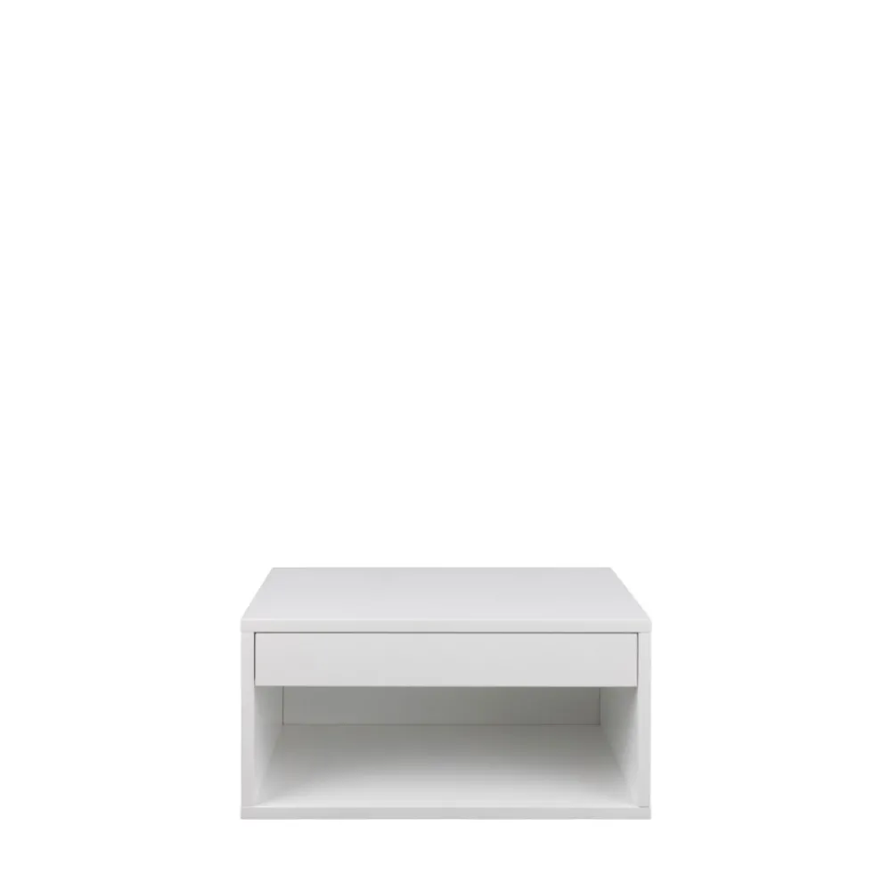 Drawer MANO Table de chevet murale 1 niche, 1 tiroir en bois