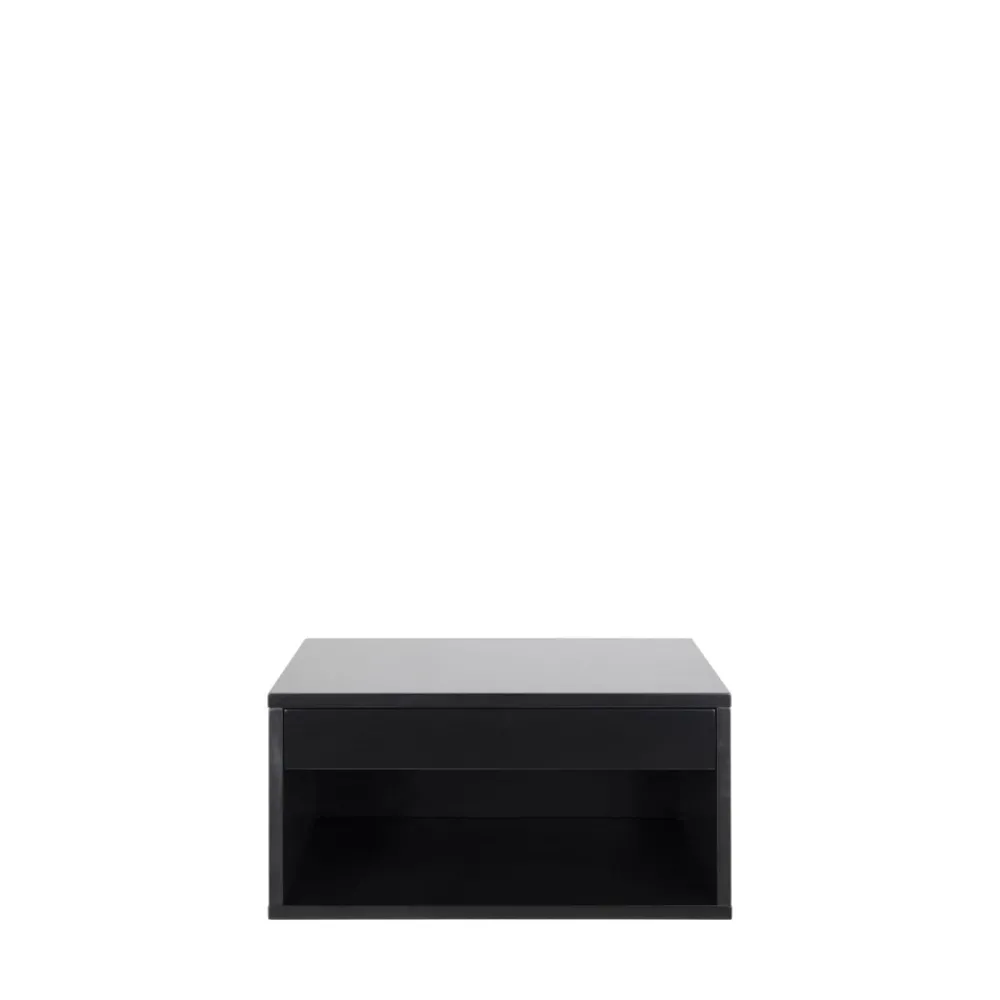 Drawer MANO Table de chevet murale 1 niche, 1 tiroir en bois