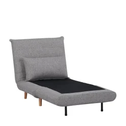 House Nordic MARLOW Fauteuil convertible en tissu et bois