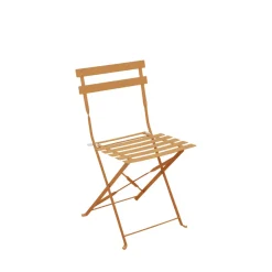 Drawer MARSEILLE Ensemble table de jardin pliante ronde bistrot et 2 chaises en métal