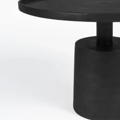 No name MASON Table basse ronde en métal ø60cm