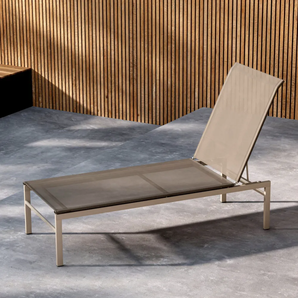 Venture Home MASSIMO Chaise longue inclinable en aluminium