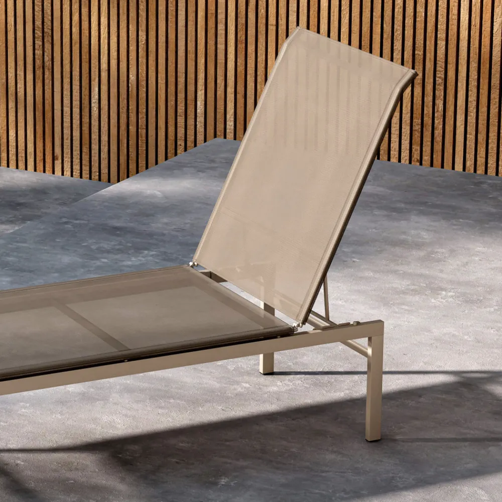 Venture Home MASSIMO Chaise longue inclinable en aluminium