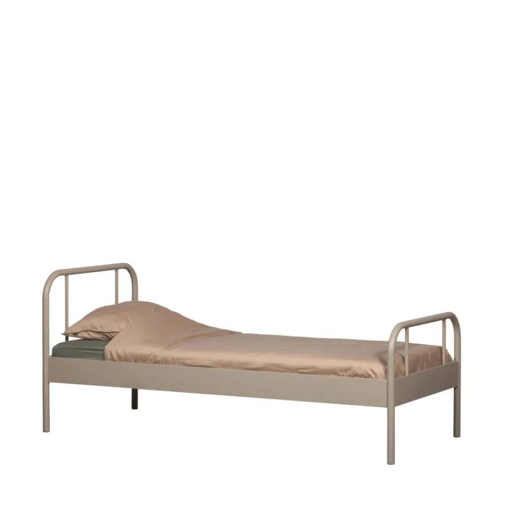 Enfant Woood MATA Lit simple pour enfant en métal 90x200cm