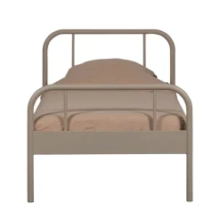 Enfant Woood MATA Lit simple pour enfant en métal 90x200cm