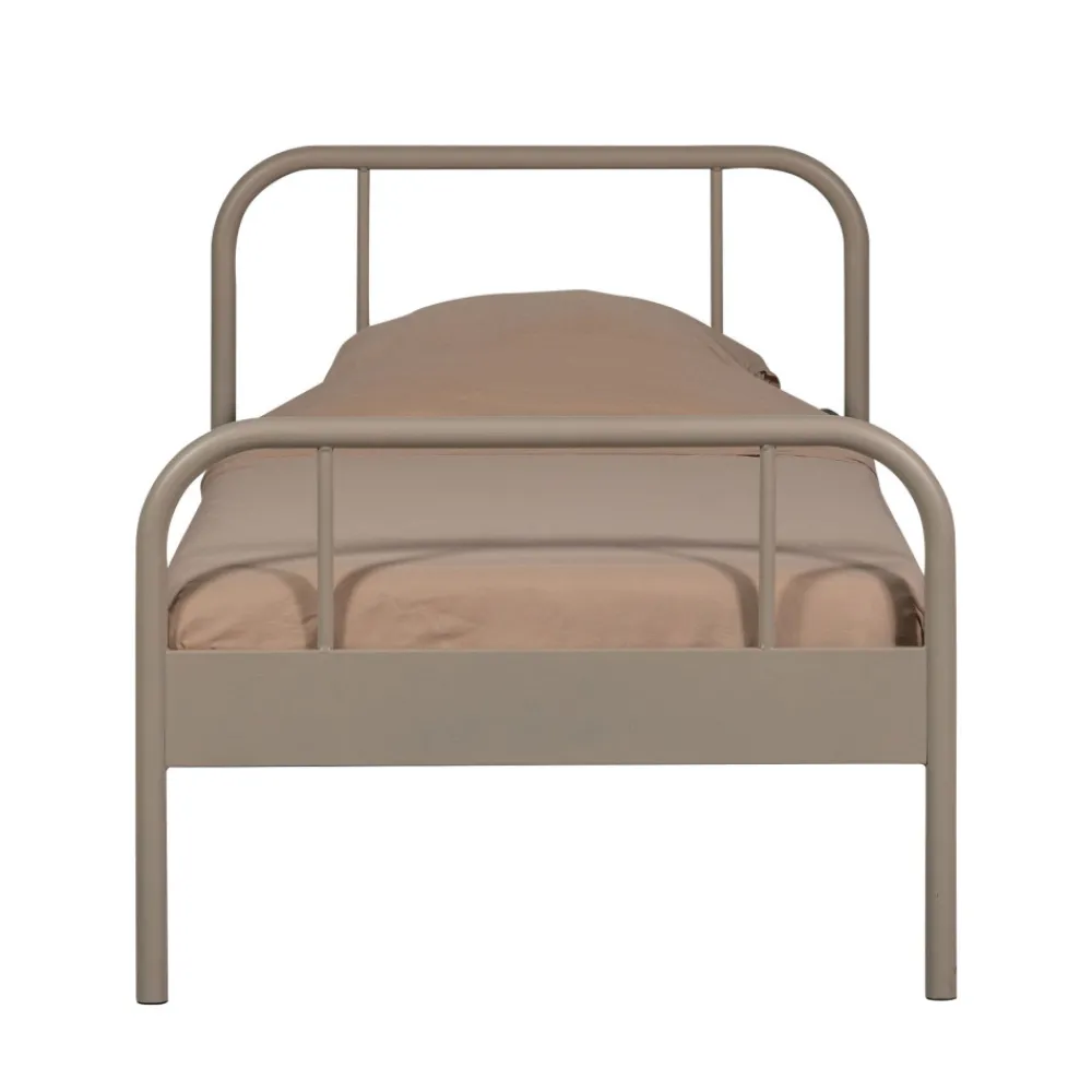 Enfant Woood MATA Lit simple pour enfant en métal 90x200cm