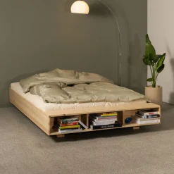 Karup Design MERGE Lit avec rangement en bois 140x200cm