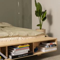 Karup Design MERGE Lit avec rangement en bois 140x200cm