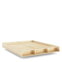 Karup Design MERGE Lit avec rangement en bois 180x200cm