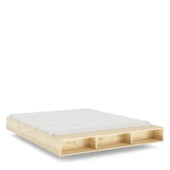 Karup Design MERGE Lit avec rangement en bois 180x200cm