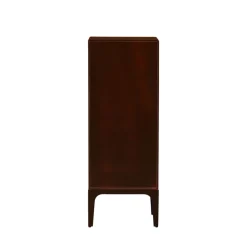 Woood MERGE Petit meuble de rangement 6 tiroirs en bois et métal H120cm