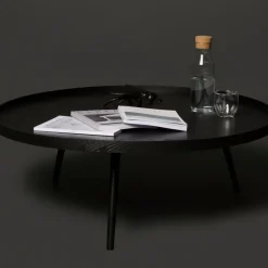 Woood MESA Table basse ronde en bois ø100cm