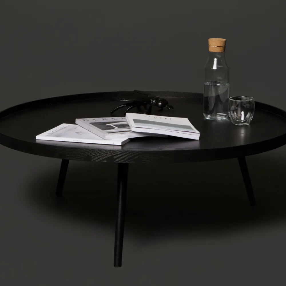 Woood MESA Table basse ronde en bois ø100cm