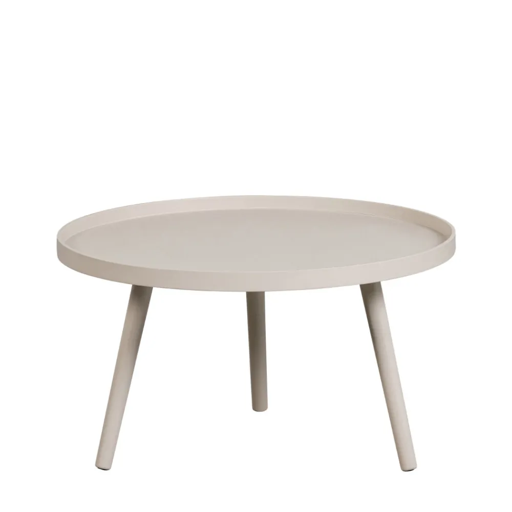 Woood MESA Table d'appoint ronde bois ø60cm
