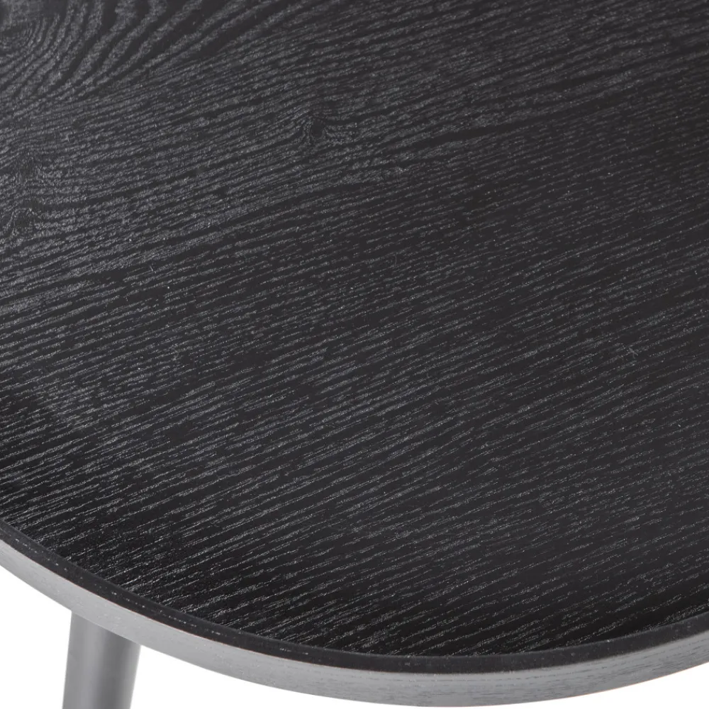 Woood MESA Table d'appoint ronde bois ø60cm