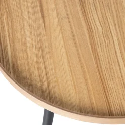 Woood MESA Table d'appoint ronde bois ø60cm