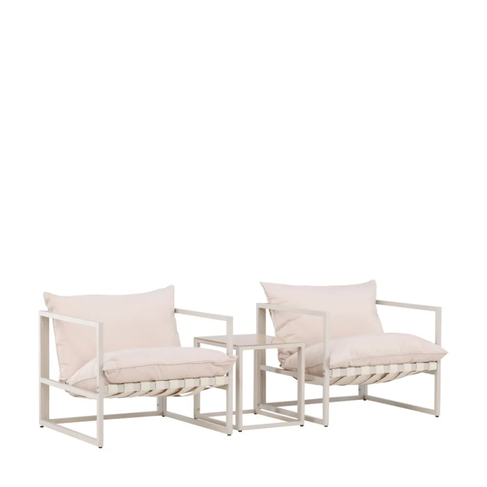 Venture Home MESSINA Salon de jardin 2 personnes en acier