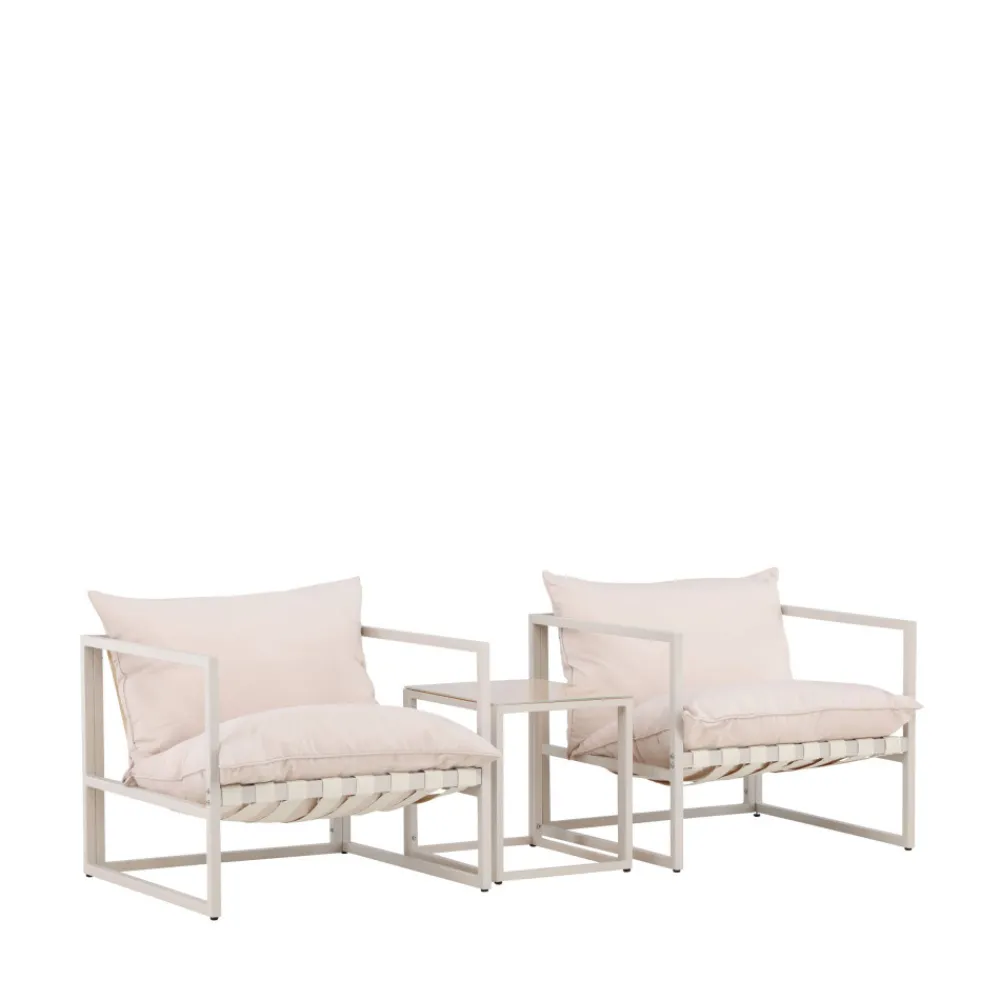 Venture Home MESSINA Salon de jardin 2 personnes en acier