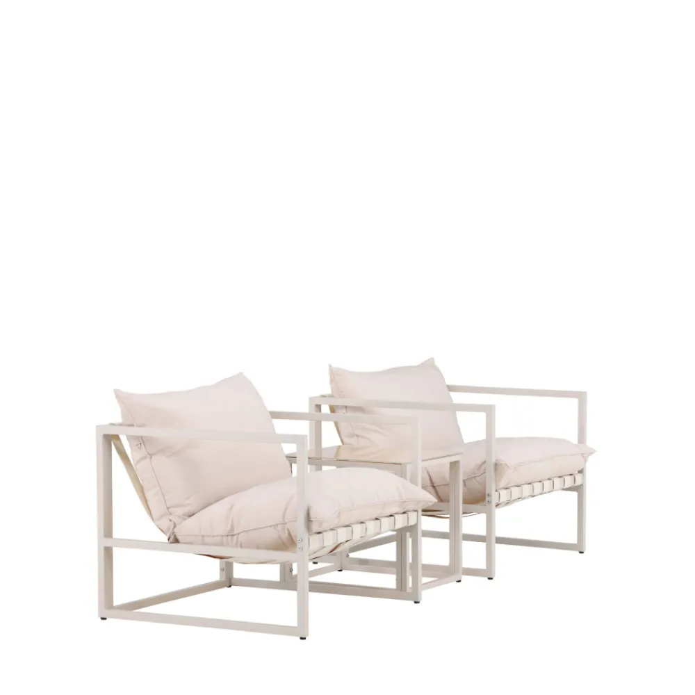 Venture Home MESSINA Salon de jardin 2 personnes en acier