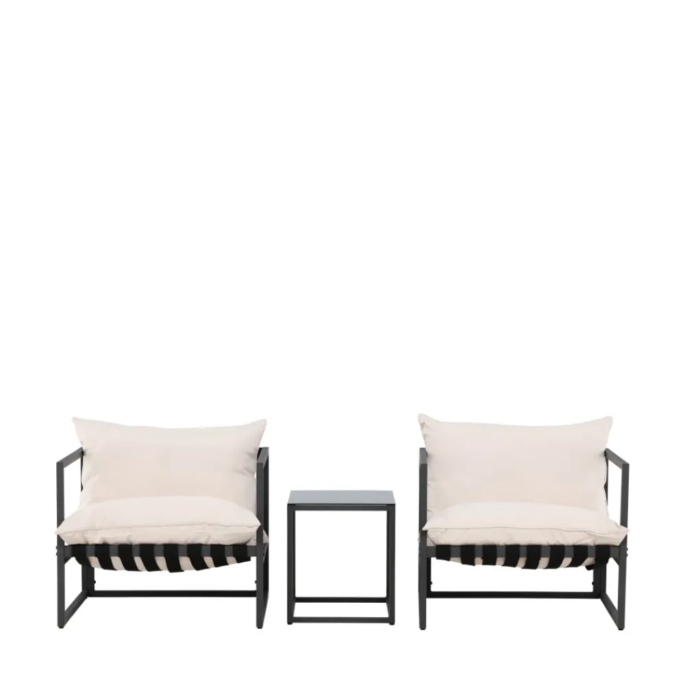 Venture Home MESSINA Salon de jardin 2 personnes en acier