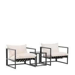 Venture Home MESSINA Salon de jardin 2 personnes en acier