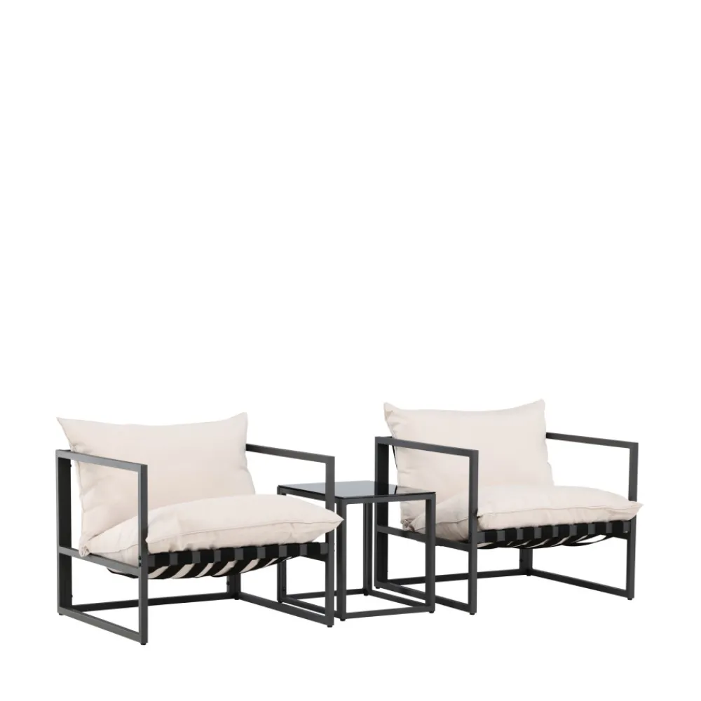 Venture Home MESSINA Salon de jardin 2 personnes en acier