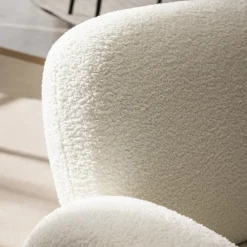 Drawer MIO Fauteuil en tissu bouclette