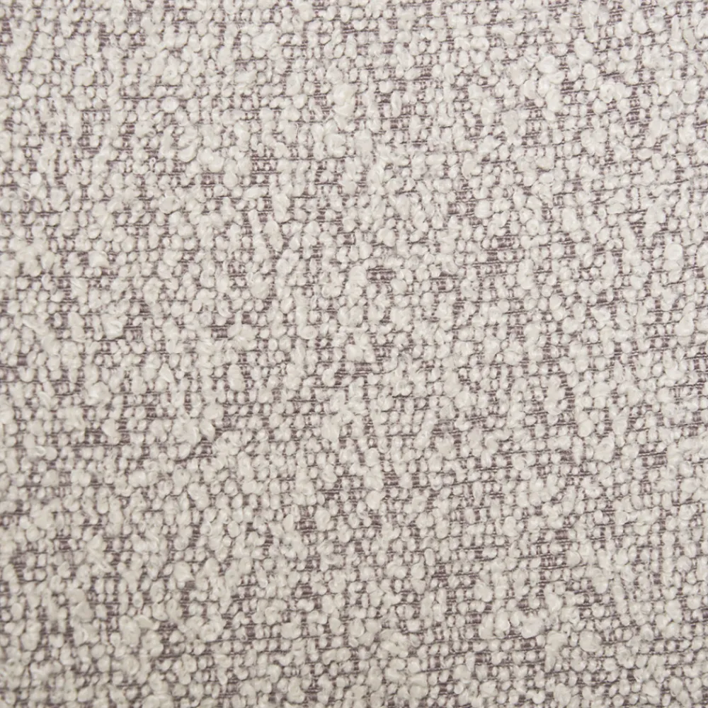 House Nordic MIRA Lot de 2 chaises en tissu bouclette et métal