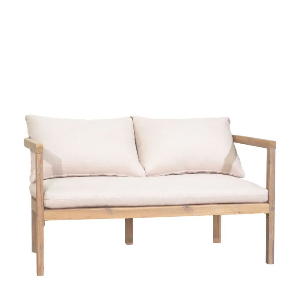 Drawer MIRANA Salon de jardin 4 personnes en bois d'acacia