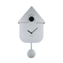 Karlsson MODERN CUCKOO Horloge à pendule finition métallisée