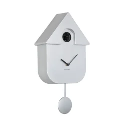 Karlsson MODERN CUCKOO Horloge à pendule finition métallisée
