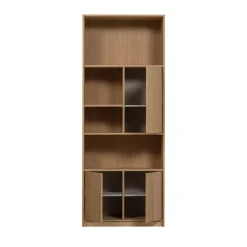 Vtwonen MODULAIR Bibliothèque 3 portes en bois H199cm
