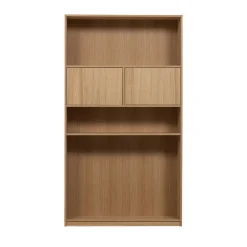 Vtwonen MODULAIR Bibliothèque 2 portes en bois H199cm