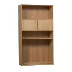 Vtwonen MODULAIR Bibliothèque 2 portes en bois H199cm