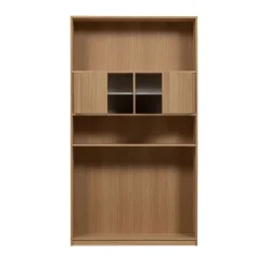 Vtwonen MODULAIR Bibliothèque 2 portes en bois H199cm