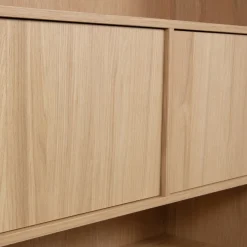 Vtwonen MODULAIR Bibliothèque 2 portes en bois H199cm