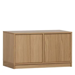 Vtwonen MODULAIR Meuble TV 2 portes en bois L77cm