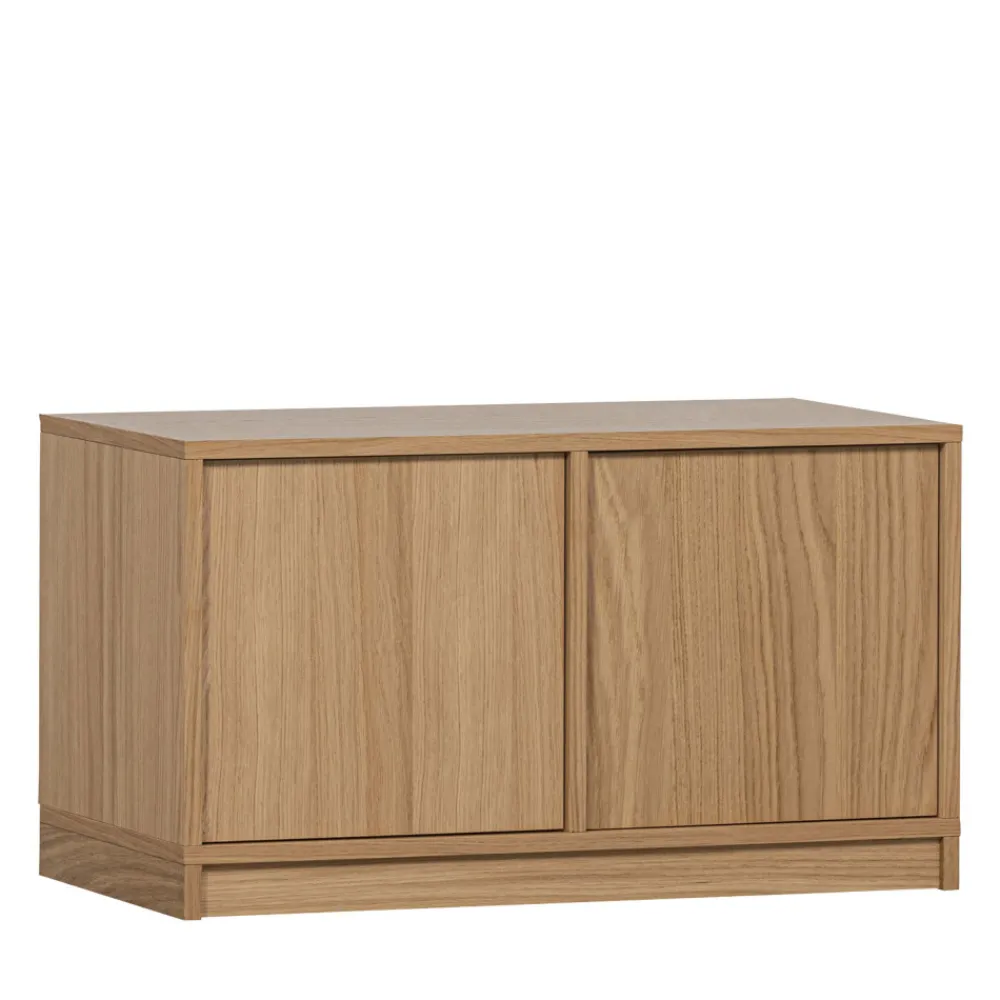 Vtwonen MODULAIR Meuble TV 2 portes en bois L77cm
