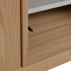 Vtwonen MODULAIR Meuble TV 2 portes en bois L77cm