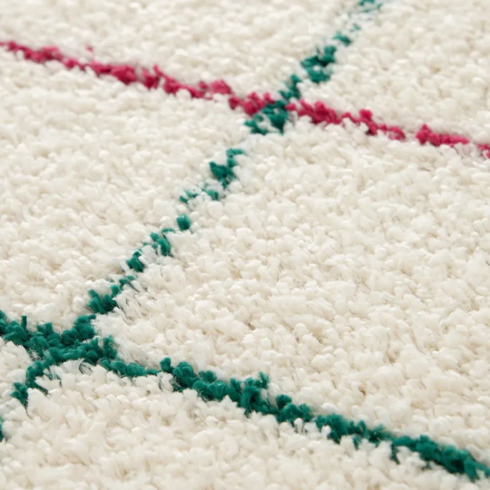 Drawer MOKA Tapis à motif quadrillage coloré