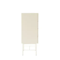 Drawer MOLLY Commode 4 tiroirs en bois et métal L79cm
