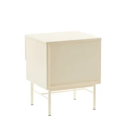 Drawer MOLLY Table de chevet 1 tiroir, 1 niche en bois et métal