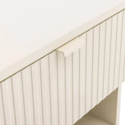 Drawer MOLLY Table de chevet 1 tiroir, 1 niche en bois et métal