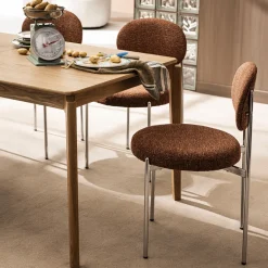 Drawer MONA Table à manger extensible 6 à 10 personnes en bois 160-205x90cm