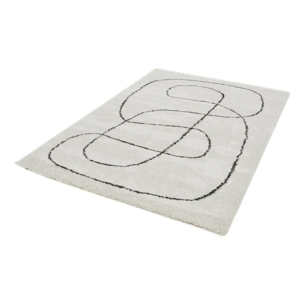 Drawer MONA Tapis contemporain à motif organique