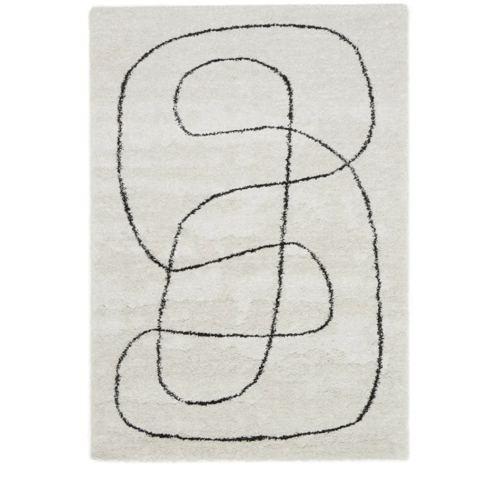 Drawer MONA Tapis contemporain à motif organique