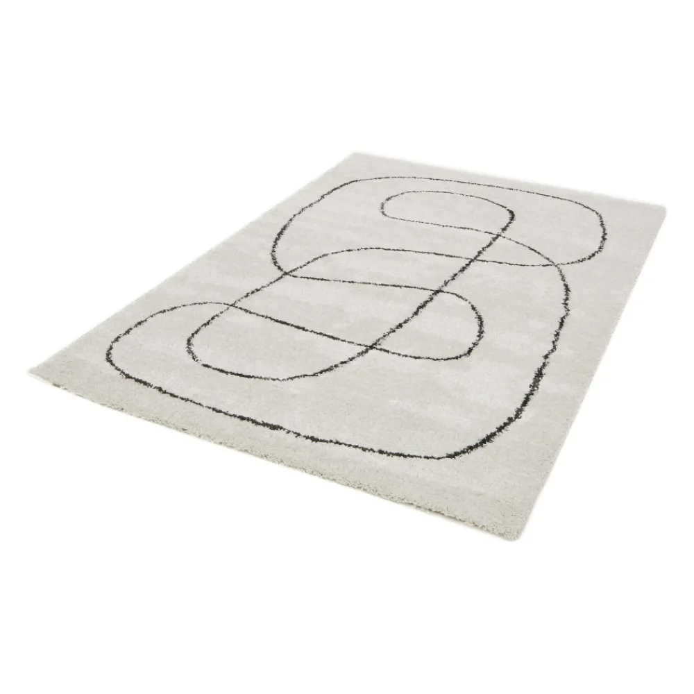 Drawer MONA Tapis contemporain à motif organique