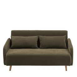 Drawer MONICA Canapé convertible 2 places en tissu chenille L140cm