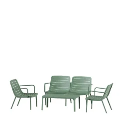 Drawer MORO Salon de jardin 4 places en résine