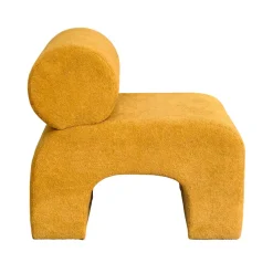 Drawer MOUR Fauteuil en tissu doux